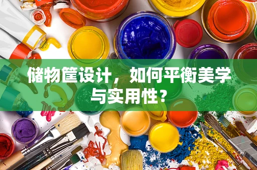 儲物筐設計，如何平衡美學與實用性？