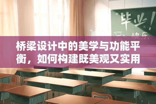 橋梁設計中的美學與功能平衡，如何構建既美觀又實用的跨域之橋？