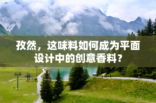 孜然，這味料如何成為平面設計中的創意香料？