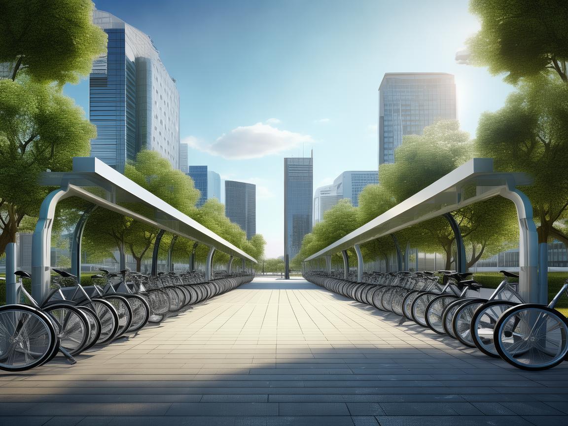 城市自行車租賃點的視覺規劃