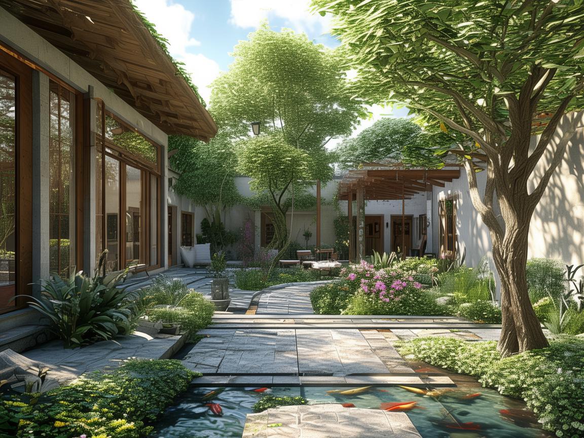 庭院設計中的視覺呼吸，如何通過空間布局提升居住體驗？