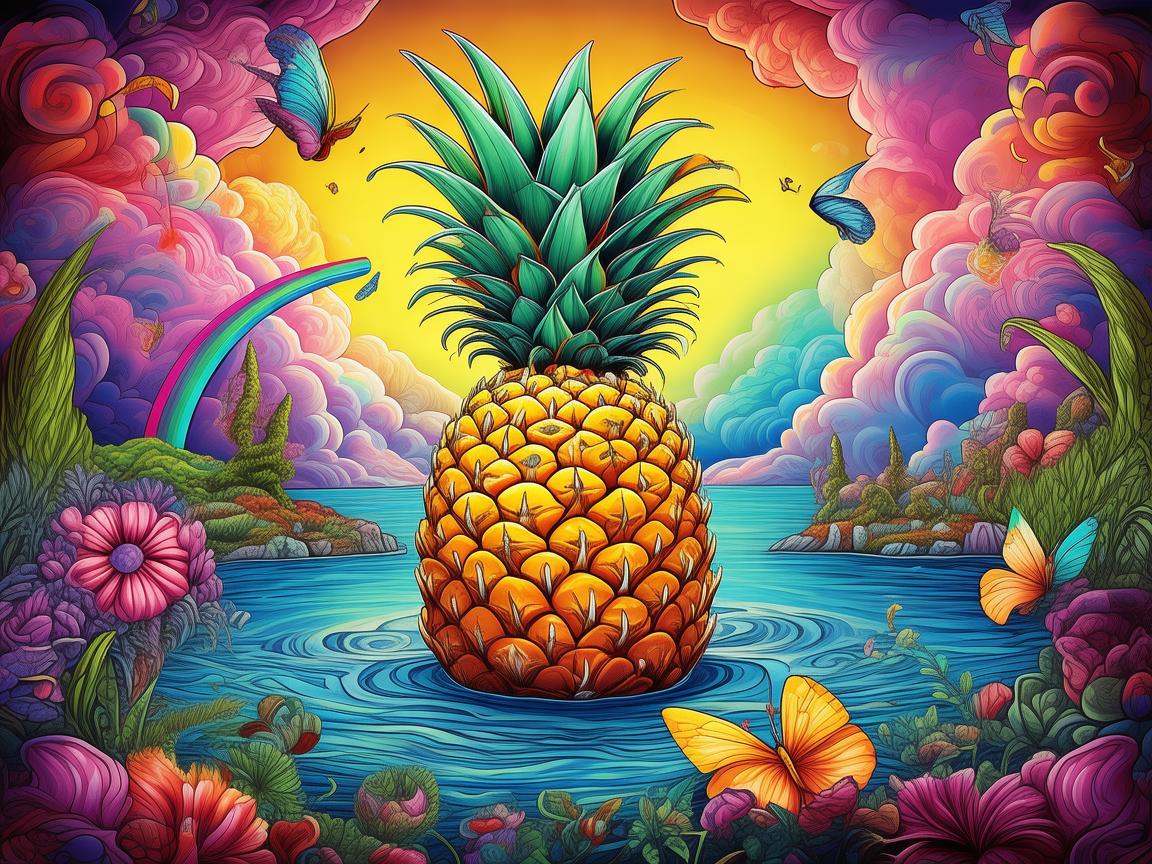 菠蘿的奇幻視覺之旅