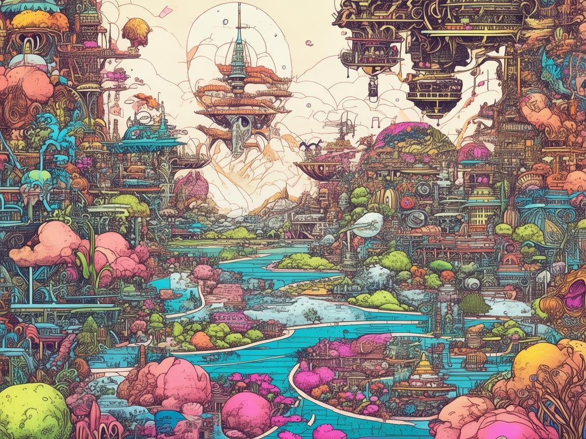 動漫，平面設計靈感的奇幻源泉