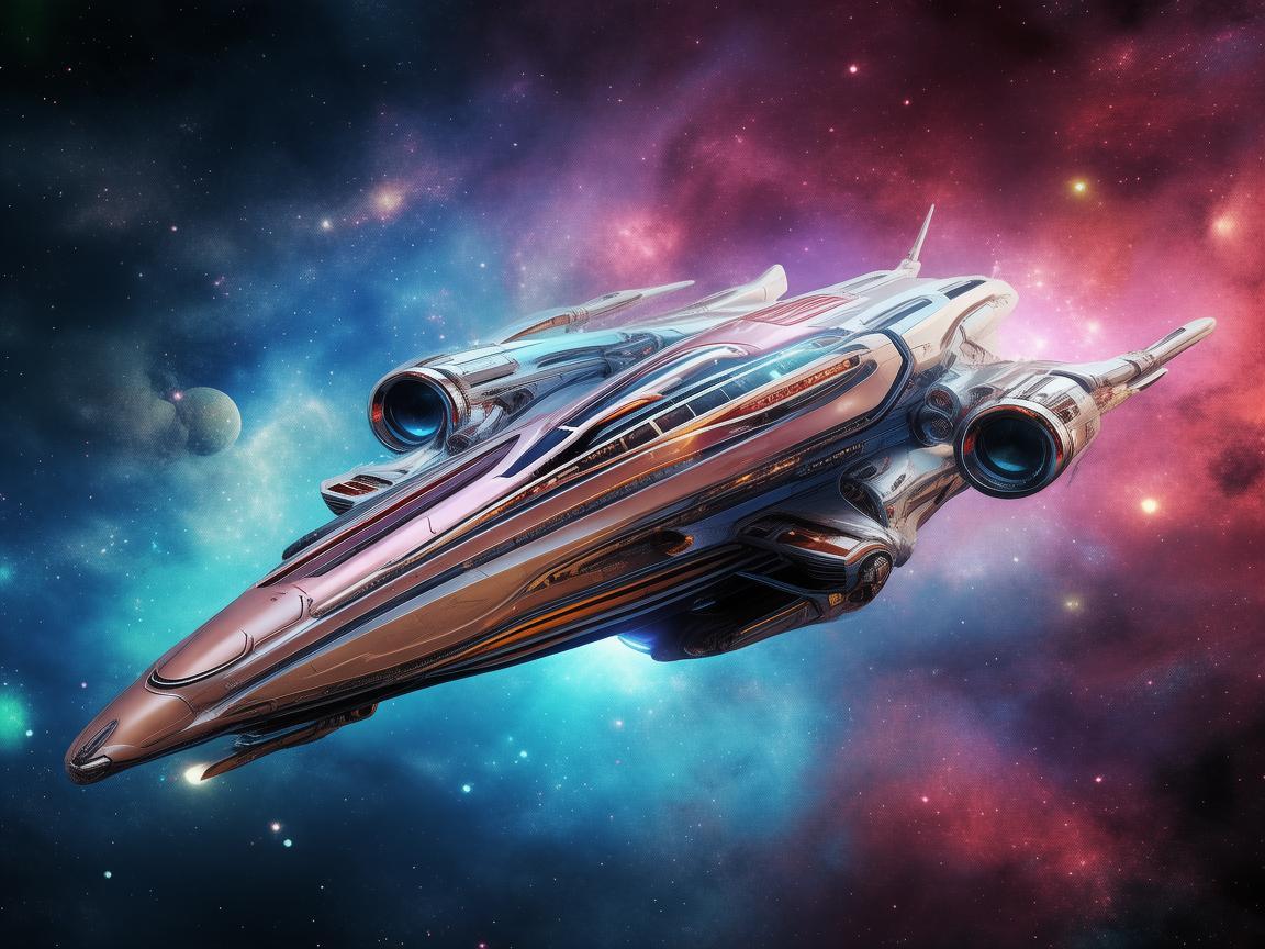 探索太空梭，平面設計中的星際幻想